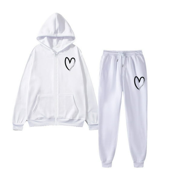 Two Piece Sets for Women Fall - Long Sleeve Hoodie With Sweatpants Set Matching Lounge Sets for Women Travel Sets for Women