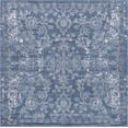 thumbnail image 2 of Rugs.com Oregon Collection Rug – 6 Ft Square Blue Low-Pile Rug Perfect For Living Rooms, Kitchens, Entryways, 2 of 9