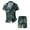 Z1-Green, variant on Vedolay Matching Short Sets For Men Men's Summer Shirt & Shorts Set Two Piece Casual Sports Outfits,Black S