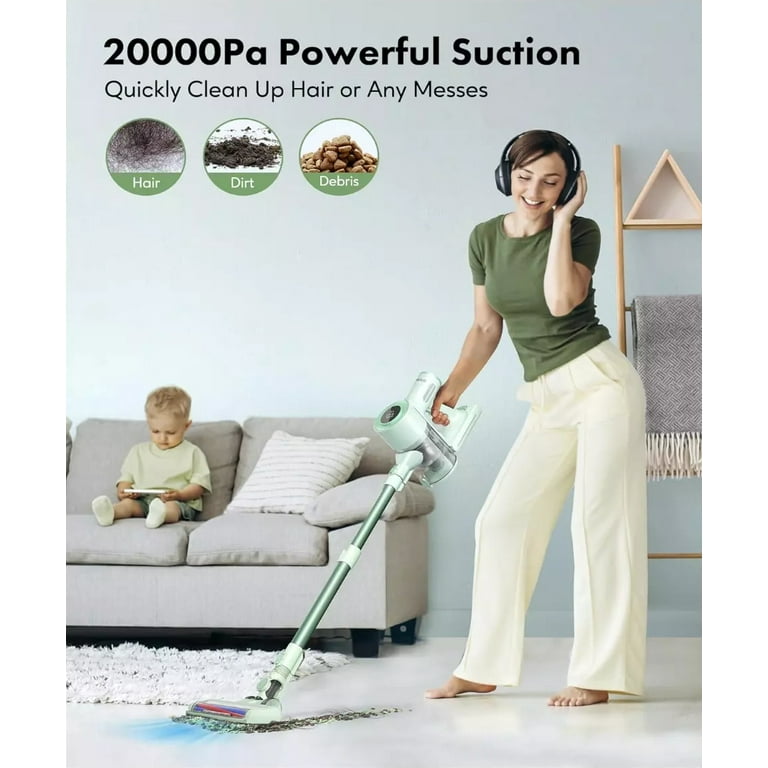 Suction power cordless vacuum sale