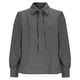 thumbnail image 3 of Eres Más Que una Camisa de Puntuación de Prueba Casual de Manga Larga Blusa de Poliéster de Cuello Redondo para las Mujeres, Camisa de Bufanda Top Mujer Sudadera de Moda para Uso Diario, 3 of 6