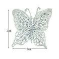 thumbnail image 4 of 12Pcs/Set Widget Décor Creux Simulation PVC Créatif Joyeux Papillon Ornement pour la Maison, 4 of 11