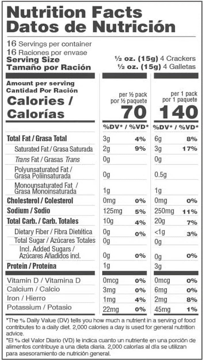 Rovira Export Sodas Butter Soda Crackers, 8.8 oz Box