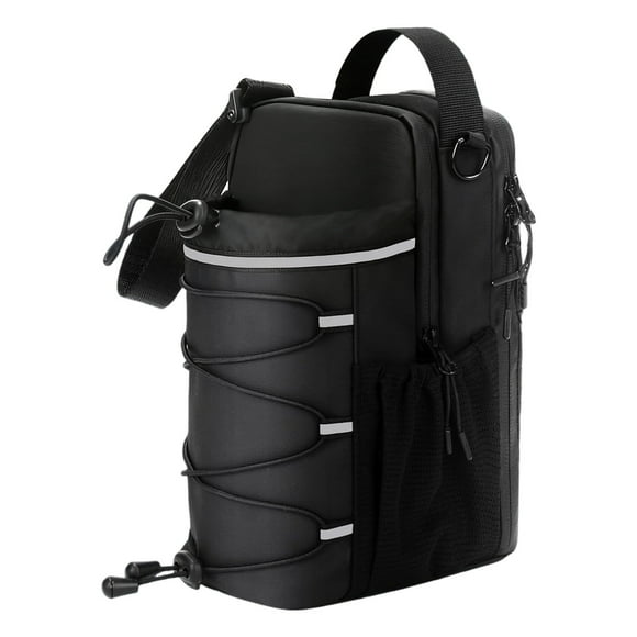 Hearth & Gear Porte-Bouteille d'Eau de Sport avec Rangement d'Hydratation Isolé et Compartiment Étanche pour Gym Randonnée Course Entraînement (Noir) Sac d'Entraînement pour Femmes Filles Sacs de Nuit pour Ados Sac