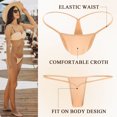 thumbnail image 2 of Women's Low Rise Micro Back G-string Thong Panty Underwear, 2 of 7