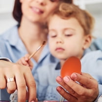 weibbin Painted Eggshells Children's Graffiti Eggs - Plastic Bright Easter Eggs Assortment, Fillable Easter Eggs Bulk, Large Easter Eggs Empty, Perfect for Easter Egg Hunt/Surprise Egg