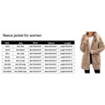 thumbnail image 5 of yillto Womens Plus Size Fleece Jacket Sherpa Fuzzy Hooded Coat Fall Winter Warm Casual Jackets S-5XL, 5 of 5
