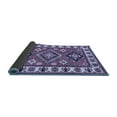 thumbnail image 2 of Ahgly Company Indoor Rectangle Geometric Blue Traditional Area Rugs, 3' x 5', 2 of 4