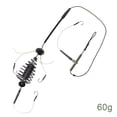 thumbnail image 1 of Carp Fishing Bait Cage Line Group Feeder Sinker String Hook Fishing Bait Basket, 1 of 3