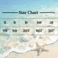 thumbnail image 3 of Swimwear Cover Up for Women Loose Casual Round Neck Short Sleeved Hollow Out Cover Shirt Beach Beach Vacation Cover Shirt, 3 of 7