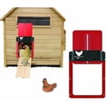 thumbnail image 2 of Revolutionary Mobile Chicken Haven, Waterproof Outdoor Coop with Smooth Rolling Wheels, for Easy Relocation and Maximum Protection, 2 of 6
