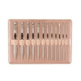 thumbnail image 6 of Interchangeable Crochet Hook Tunisian Crochet Hook Set 3mm-10.0mm Carpet Crochet Hook Set with Storage Bag, 6 of 8