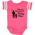 thumbnail image 3 of Inktastic World's Greatest Fishing Duo Boys or Girls Baby Bodysuit, 3 of 5