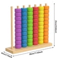 thumbnail image 7 of 2026 Stack Game | Fast Pattern Challenge Ring Stack Puzzle for 2 Players | Color Matching Stacking Puzzle Game | Competitive Tabletop Brain Teaser for Family Game Night, 7 of 7