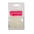thumbnail image 1 of Sonducket 10 piezas de cebo artificial, accesorio de pesca exquisito, conveniente, flexible, señuelos de peces falsos, accesorios para señuelos Pescar Rojo blanco, 1 of 6