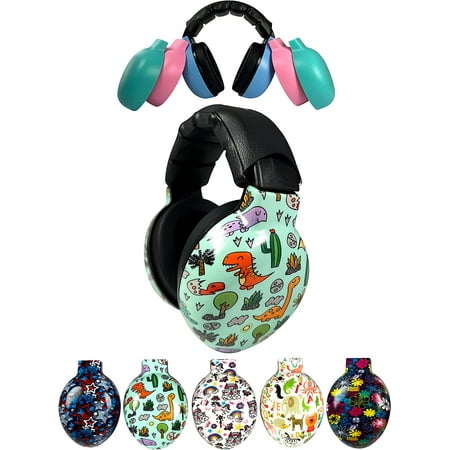 

ZIPZ Baby & Toddler Earmuffs \u2013 Innovative Design \u2013 Change Colors with Magnetic Shells \u2013 Hearing Protection Headphones 0-4 yrs