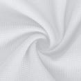 thumbnail image 5 of JUUYY Men's V Neck Waffle Knit Sweaters Long Sleeve Slim Fit Thermal Tops Casual Lightweight Muscle T Shirts Stretchy Solid color Undershirts White XL, 5 of 5