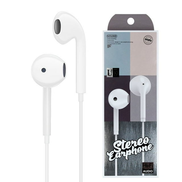 Casque Filaire avec Microphone Subwoofer Intégré Écouteurs Musique Appels Mains Libres Casque Ergonomique Blanc