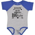 thumbnail image 3 of Inktastic So I'm Little, but I'm Gonna Be a Big Sister Girls Baby Bodysuit, 3 of 5