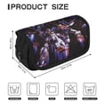 thumbnail image 2 of Mobile Suit Gundam Big Capacity Pencil Case, Large Storage Pencil Pouch Pen Case Bag with Zipper, Pencil Case for Office Supplies, 2 of 8