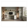 thumbnail image 5 of Alera 26414 Two-Drawer Mobile Vertical File 2 Letter-Size File Drawers 14.25 x 18 x 26.7 - Pearl White, 5 of 6