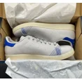 thumbnail image 2 of Ad-id-as Originals Stan Smith PrimeBlue Sneakers Mens Size 9.5 Grey Royal Blue NEW, 2 of 6