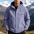 thumbnail image 4 of StSilkitty Rain Jacket for Men Windbreaker Waterproof Hooded Jacket Coat with Pockets Full Zip up Long Sleeve Raincoat, 4 of 9