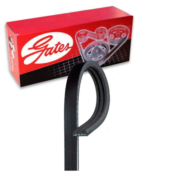 Gates Water Pump Stretch Fit Micro-V Serpentine Belt compatible with Mazda 3 2.0L L4 2012-2018