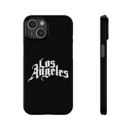 iPhone Slim Case Los Angeles City Edition Olde Classic Font Clippers - iPhone 15