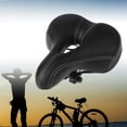 thumbnail image 4 of Comfortable Soft Saddle Bicycle Wide Bike Cushion Seat With Waterproof Cover, 4 of 4