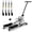 Gray, variant on , Lawn Mower Display and Storage Rack 3PCS Lawn Mowers Storage 330LB Load Capacity Black&Orange Color, Black+Orange ,Steel ,