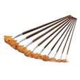 thumbnail image 4 of FUTUREORYY Brush for Painting 9Pcs Fan Shaped Nylon Hair Art Tool Set, 4 of 8