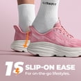 thumbnail image 3 of ALLSWIFIT Women's Slip-On Walking Running Shoes Comfortable Breathable Lightweight Non-Slip Athletic Sneakers for Gym, Tennis, Workout, Casual Wear, 3 of 8