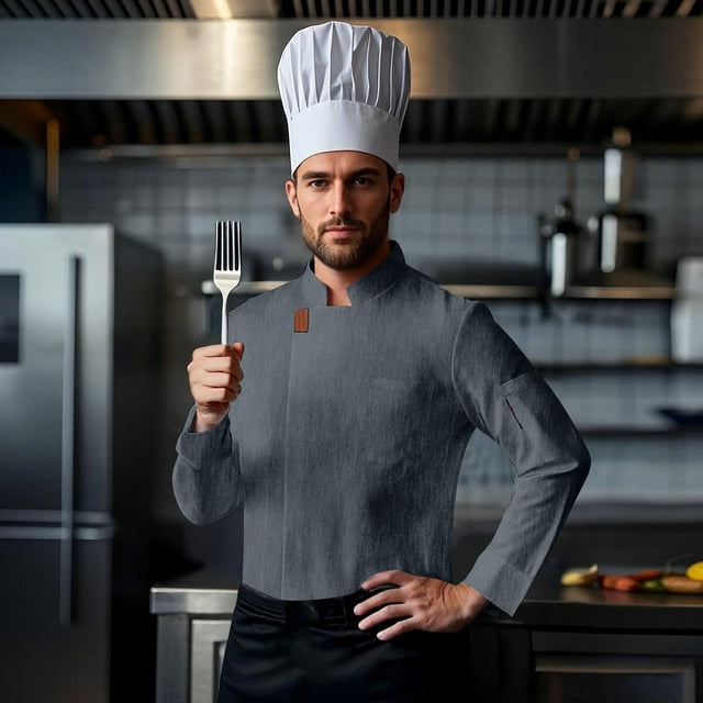 Chemise Cardigan à Manches Longues pour Hommes, Respirant et Confortable