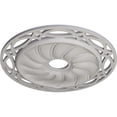 thumbnail image 3 of Ekena Millwork 26 5/8"OD x 4 1/2"ID x 1 3/8"P Loera Ceiling Medallion (Fits Canopies up to 6 1/4"), Hand-Painted Ultra Pure White, 3 of 5