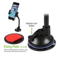 thumbnail image 4 of Soporte universal para parabrisas de coche con ventosa de 360 grados para teléfonos móviles iPhone Android, soporte para teléfono de coche de brazo largo, soporte para parabrisas, soporte para coche,, 4 of 8
