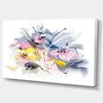 thumbnail image 2 of Textured Floral Drawing - Extra Large Floral Wall Art, 2 of 4