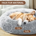 thumbnail image 2 of Cama para mascotas JOLLYVOGUE, pequeño y relajante, con forma de rosquilla, para perros y gatos, 2 of 8
