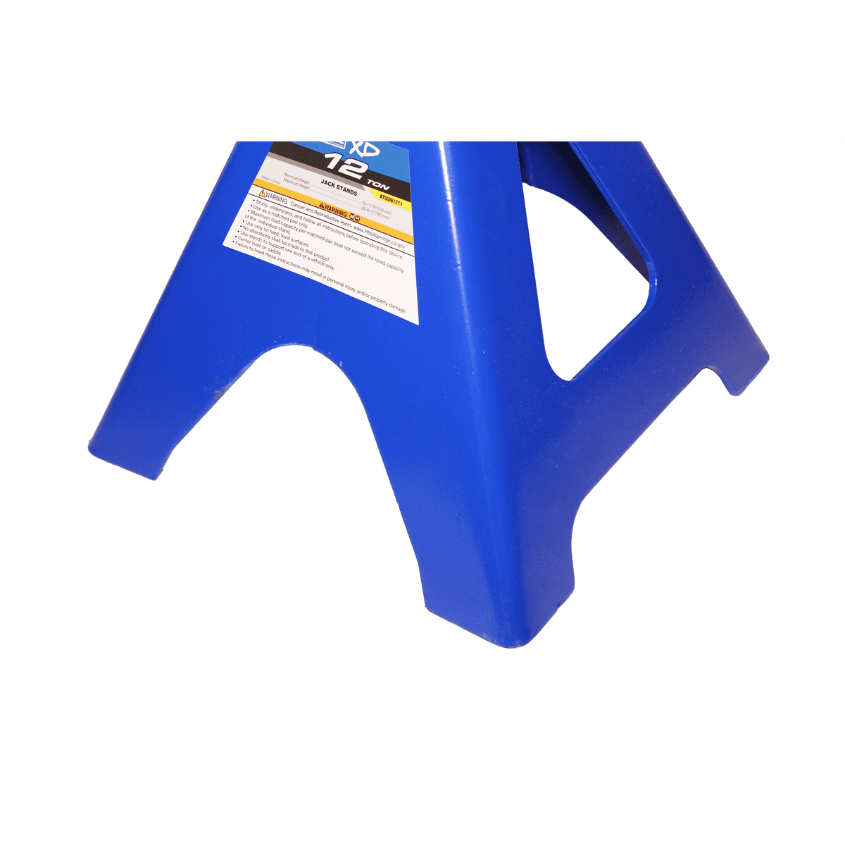 K-Tool KTIXD61211 12 Ton Jack Stands w/Locking Pin