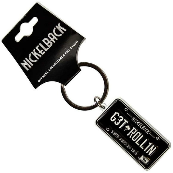 Nickelback License Plate Keyring