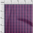 thumbnail image 1 of oneOone Silk Tabby Fabric Madras Check Printed Craft Fabric BTY 42 Inch Wide, 1 of 4