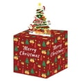 thumbnail image 2 of Christmas Decorations Outdoor Event & Party Merry Christmas Box For Pull Box Red Holder With Pull Out Card DIY Set Party Object, 2 of 9