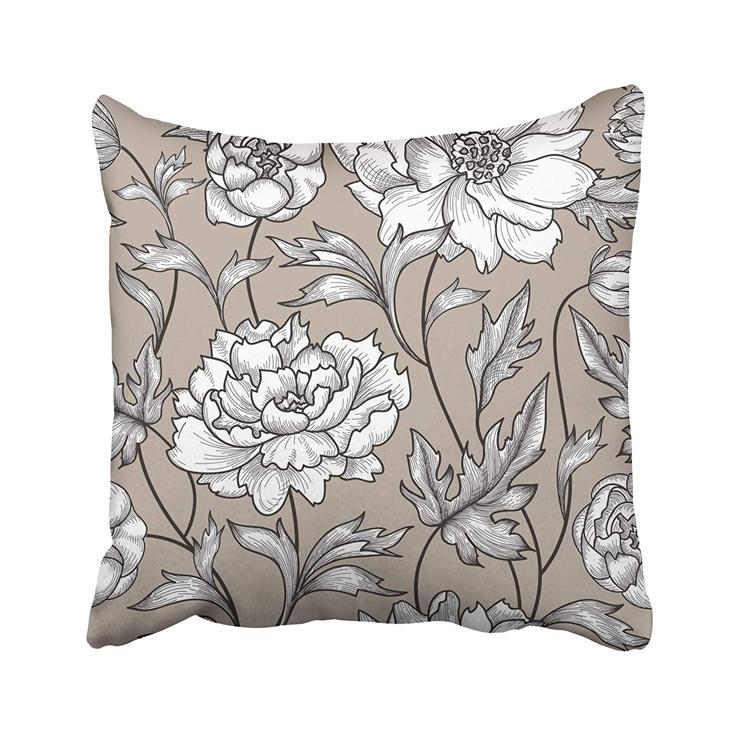 floral pillow covers