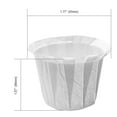 thumbnail image 2 of Graflsoa Eco-Friendly 100-Pack Paper Filters for Reusable K-Cup Coffee Capsules, Biodegradable & Chemical-Free, 2 of 6
