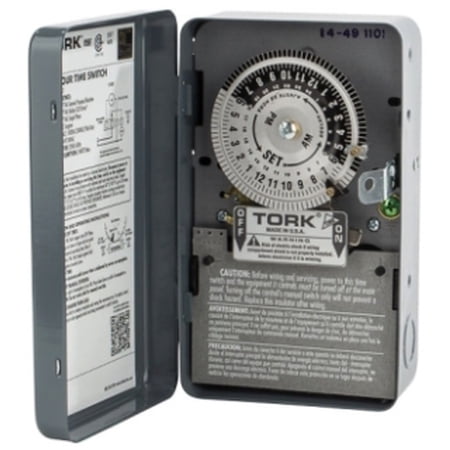 UPC 786261100115 product image for NSI Industries 120 Volts 24 Hours SPST Mechanical Time Switch (Set of 4) | upcitemdb.com