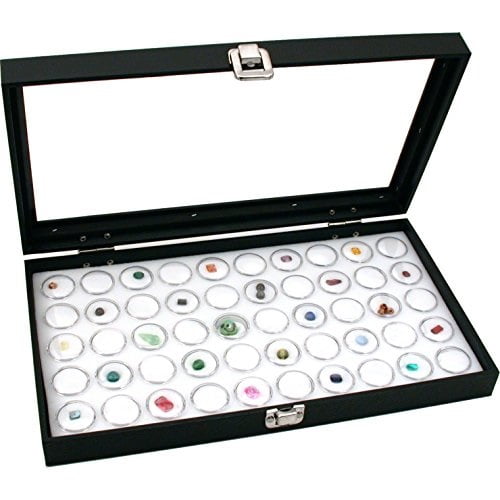 Details about   GEMSTONE Diamond Display Storage tray Jewelry  20 Plastic  Boxes 4x4 cm
