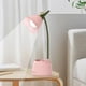 thumbnail image 5 of Lámpara de escritorio con forma de flor, protección ocular, LED, flexible, para mesita de noche Rosa, 5 of 9