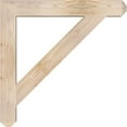thumbnail image 3 of Ekena Millwork 3 1/2"W x 28"D x 28"H Traditional Craftsman Smooth Bracket, Douglas Fir, 3 of 4
