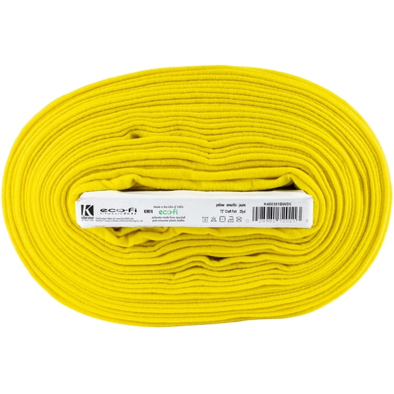 Kunin Rainbow Classic Felt 72"X20yd Bolt-Yellow