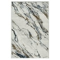 thumbnail image 3 of Luxe Weavers Abstract Marble Patterned Blue 2x3 Area Rug for Living Rooms, 3 of 9